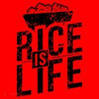 Rice Is Life Santa Hat thumb 1