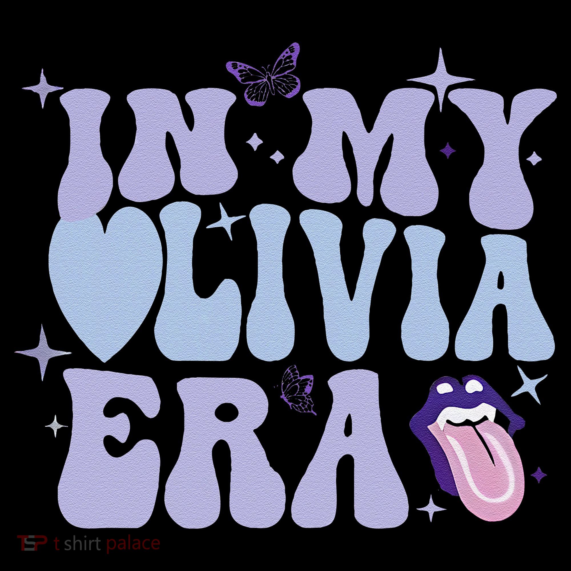 Retro In My Olivia Era Gift Long Sleeve Shirt