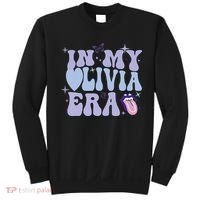 Retro In My Olivia Era Gift Sweatshirt thumb 0