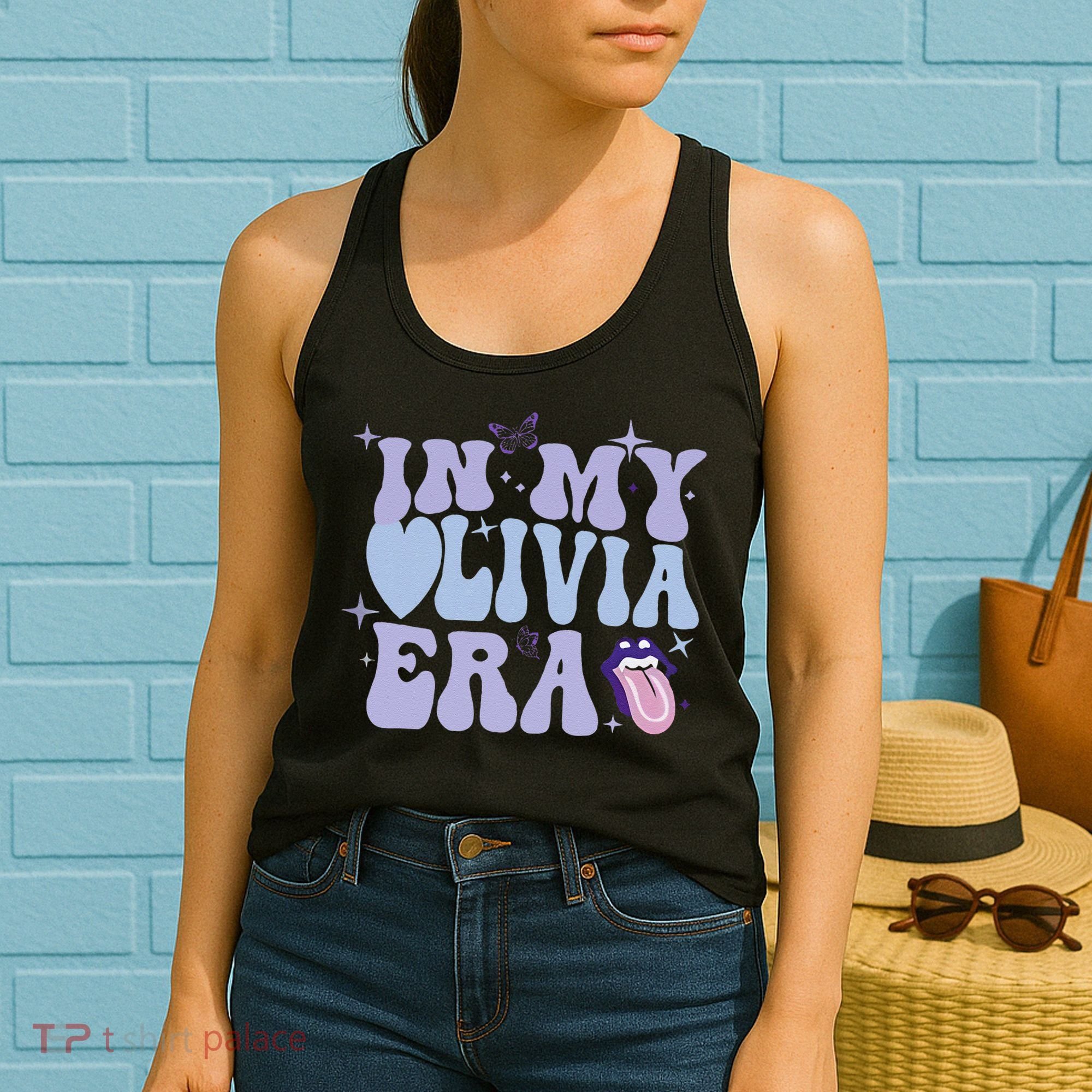 Retro In My Olivia Era Gift Women's Tank Top