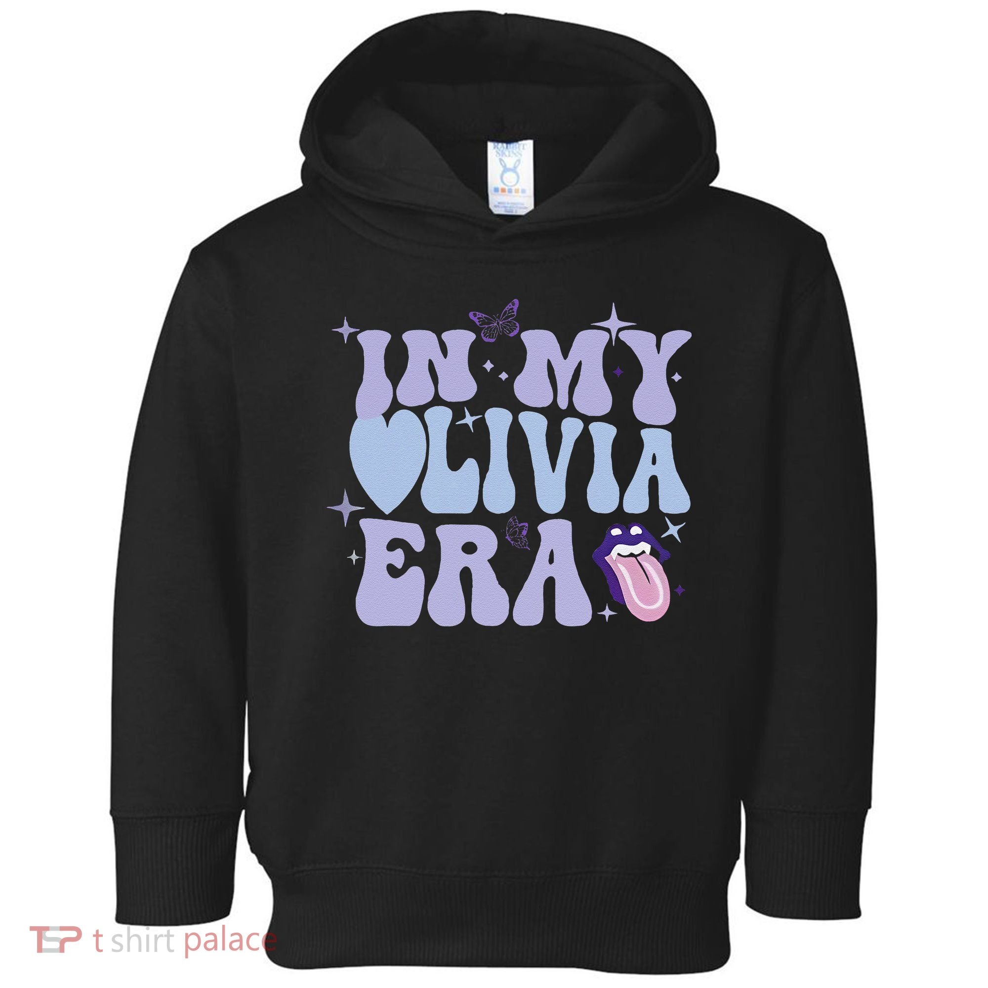 Retro In My Olivia Era Gift Toddler Hoodie