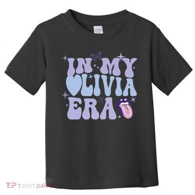 Retro In My Olivia Era Gift Toddler T-Shirt
