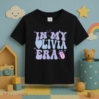 Retro In My Olivia Era Gift Toddler T-Shirt thumb 3