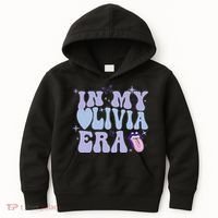 Retro In My Olivia Era Gift Kids Hoodie thumb 0