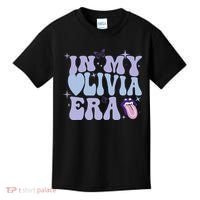 Retro In My Olivia Era Gift Kids T-Shirt thumb 0