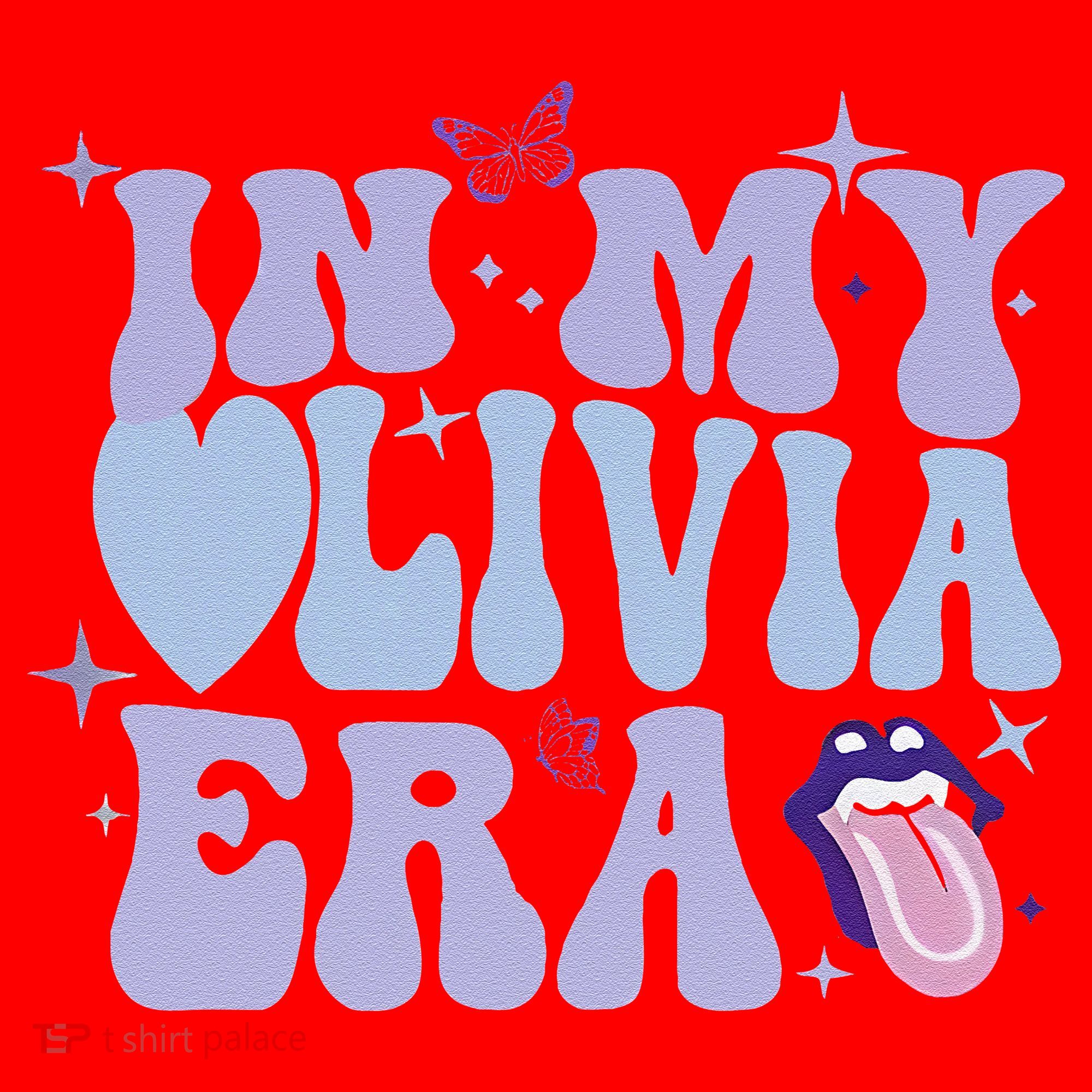 Retro In My Olivia Era Gift Santa Hat