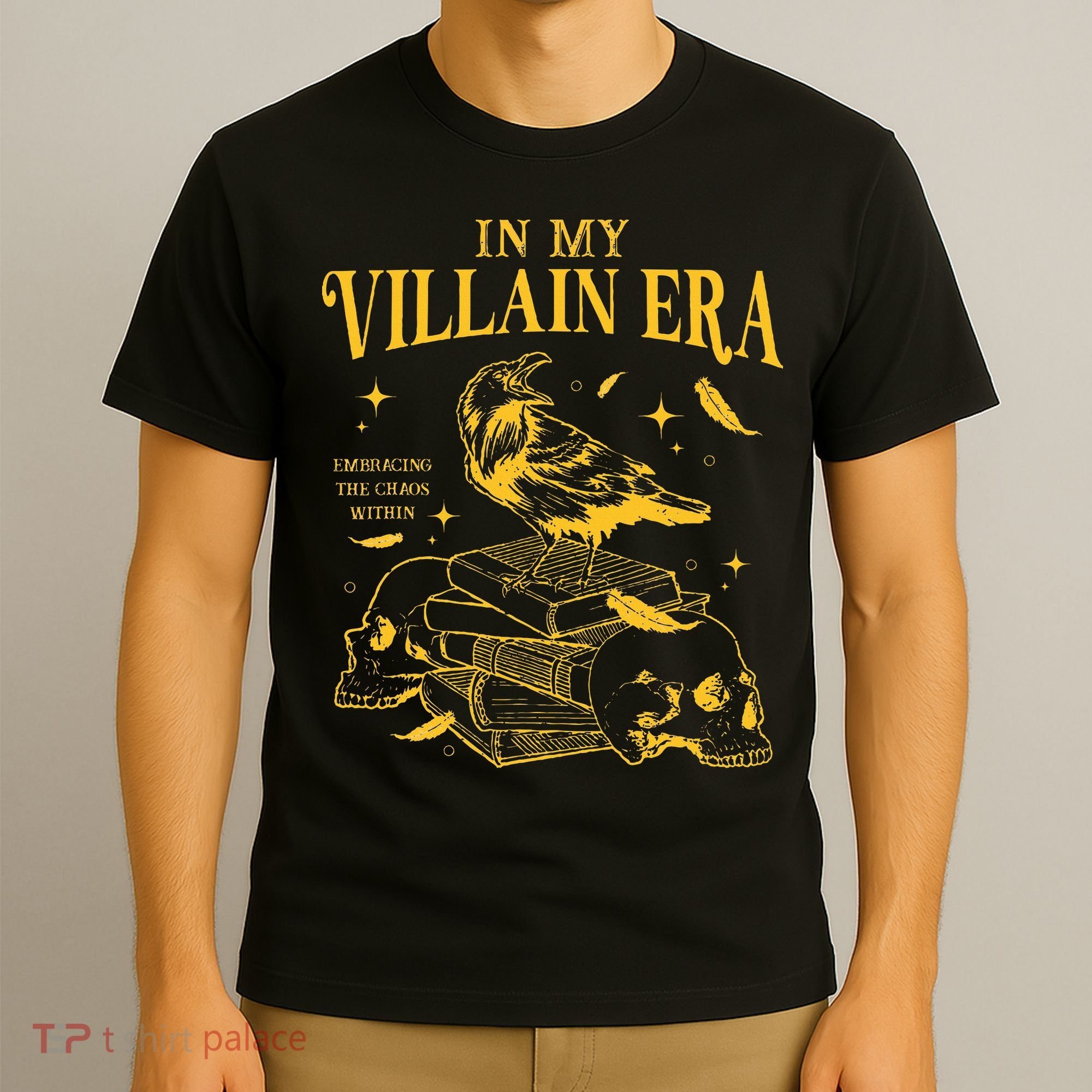 Retro In My Villain Era Morally Grey Books Club T-Shirt