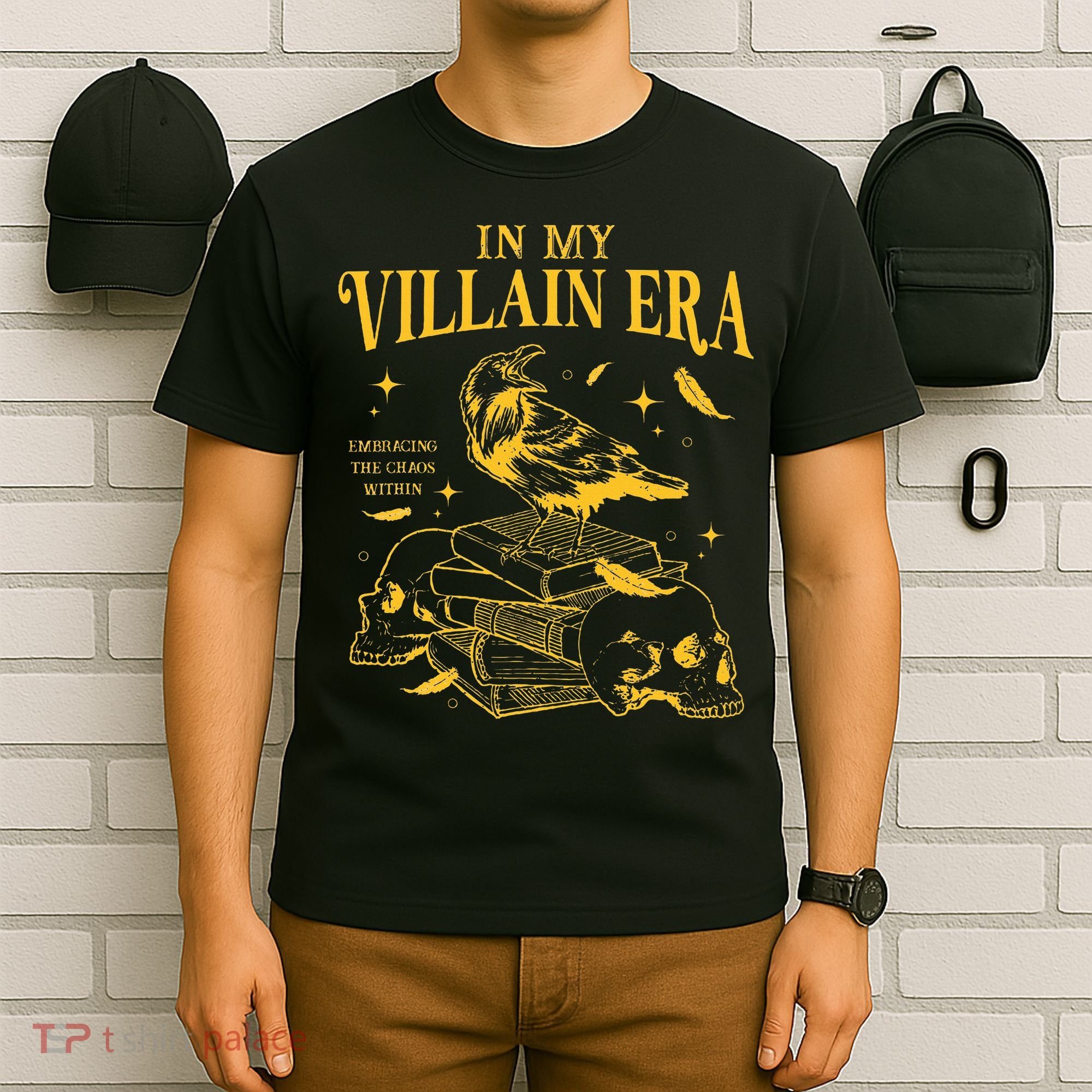 Retro In My Villain Era Morally Grey Books Club T-Shirt