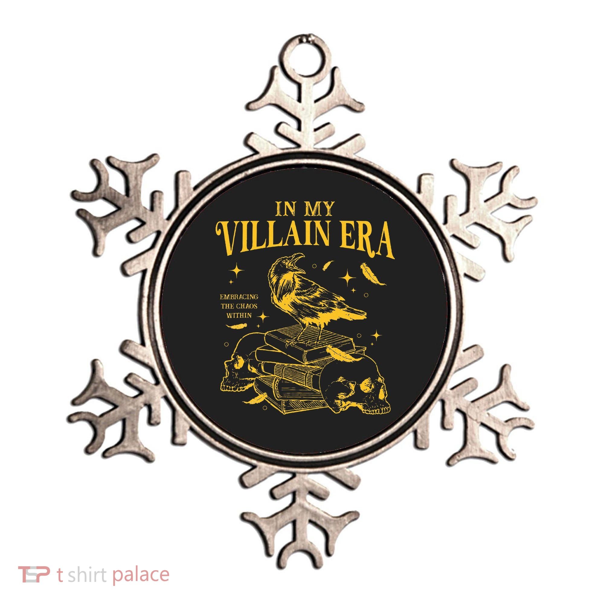 Retro In My Villain Era Morally Grey Books Club Ornament