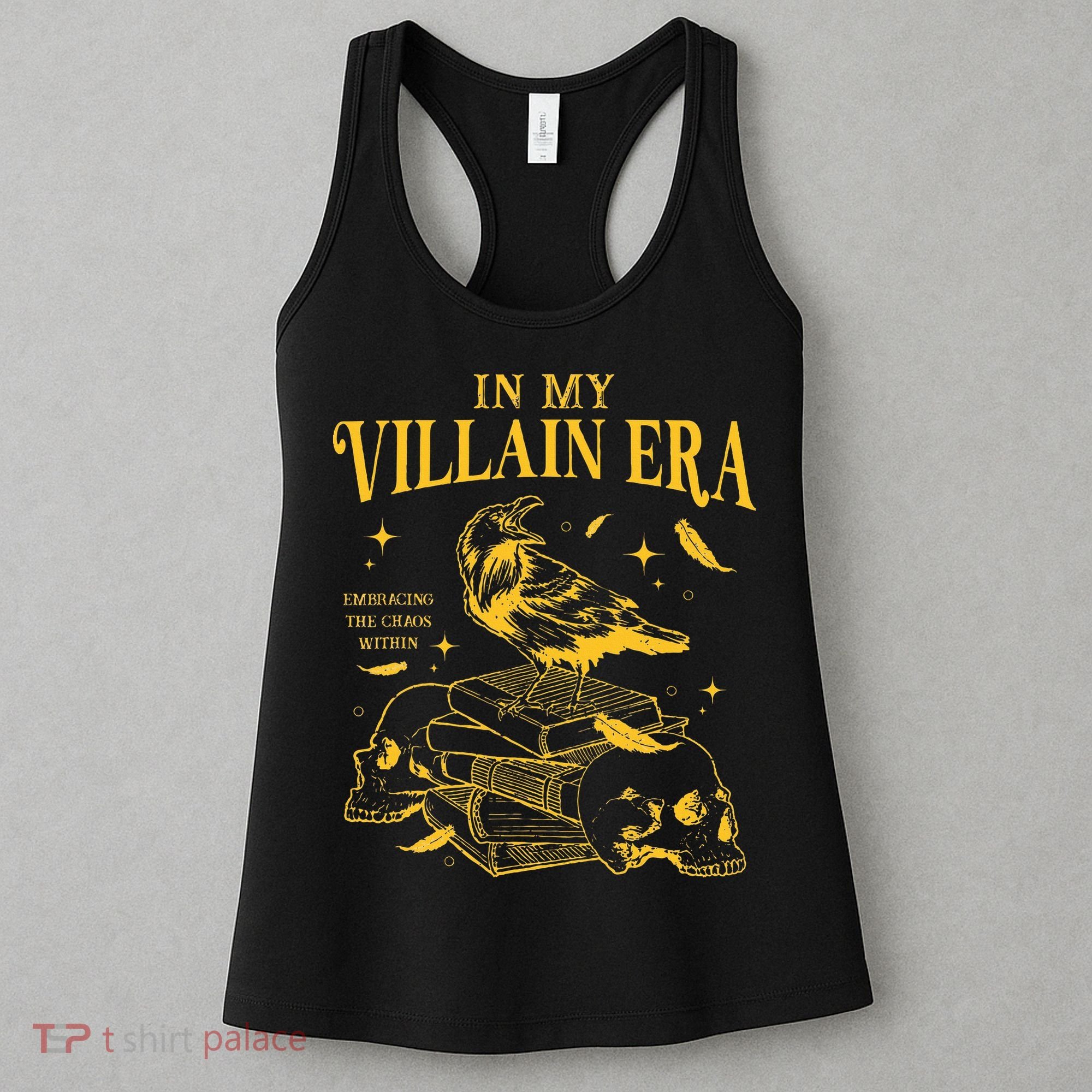 Retro In My Villain Era Morally Grey Books Club Women's Tank Top