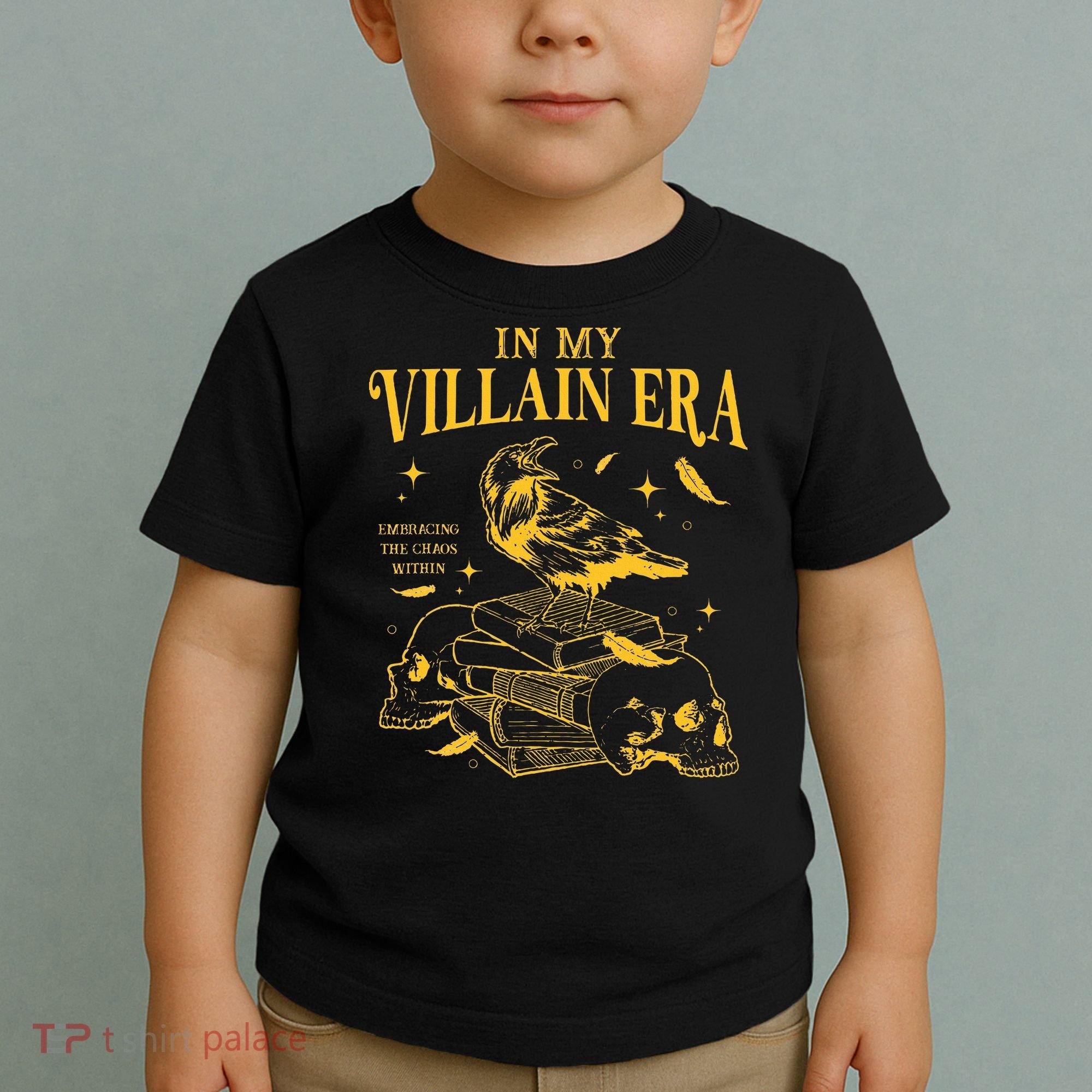 Retro In My Villain Era Morally Grey Books Club Toddler T-Shirt