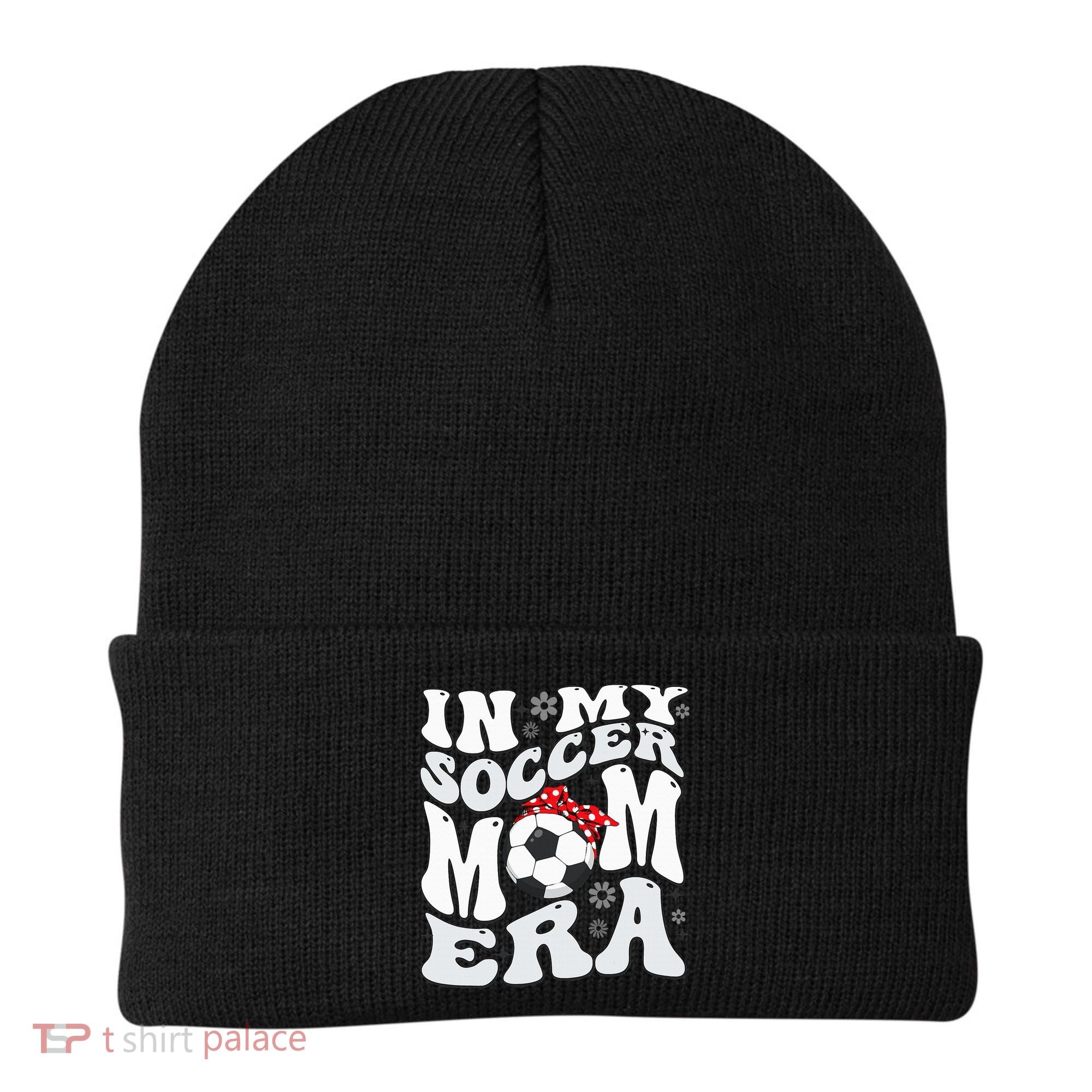 Retro In My Soccer Mom Era Mama Beanie