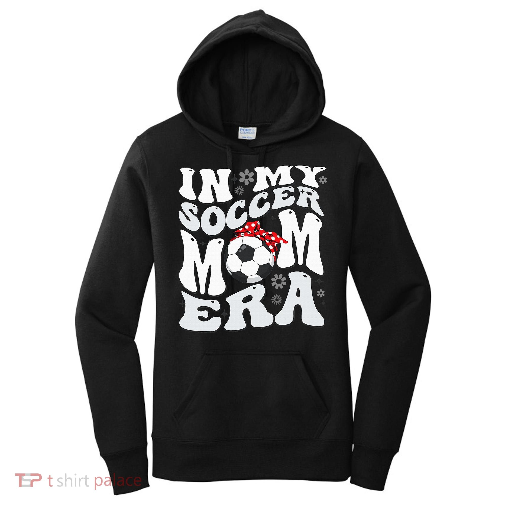 Retro In My Soccer Mom Era Mama Women's Hoodie