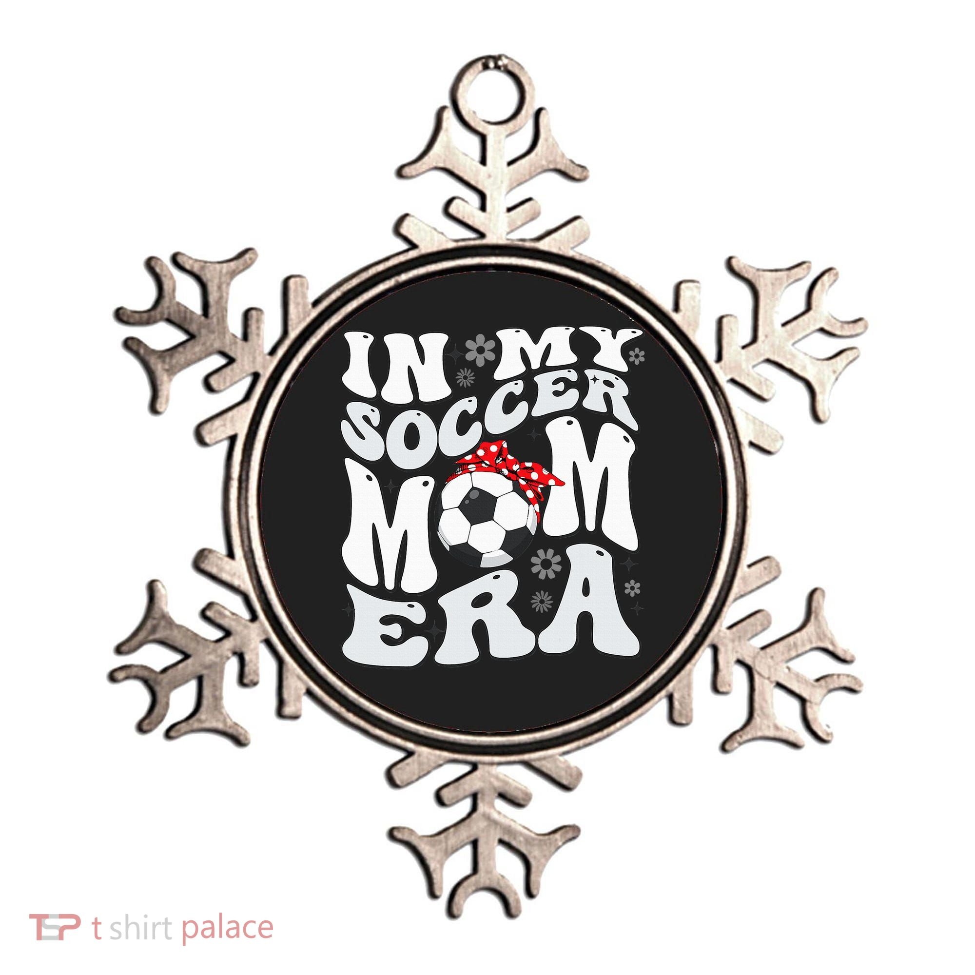 Retro In My Soccer Mom Era Mama Ornament