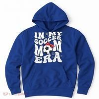 Retro In My Soccer Mom Era Mama Hoodie thumb 0