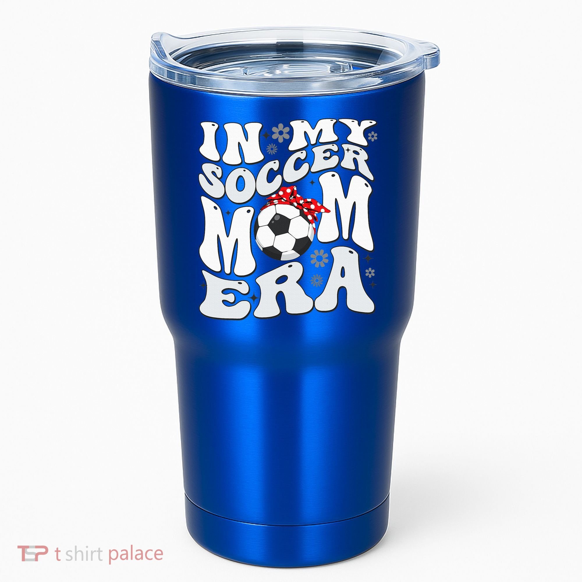 Retro In My Soccer Mom Era Mama Tumbler