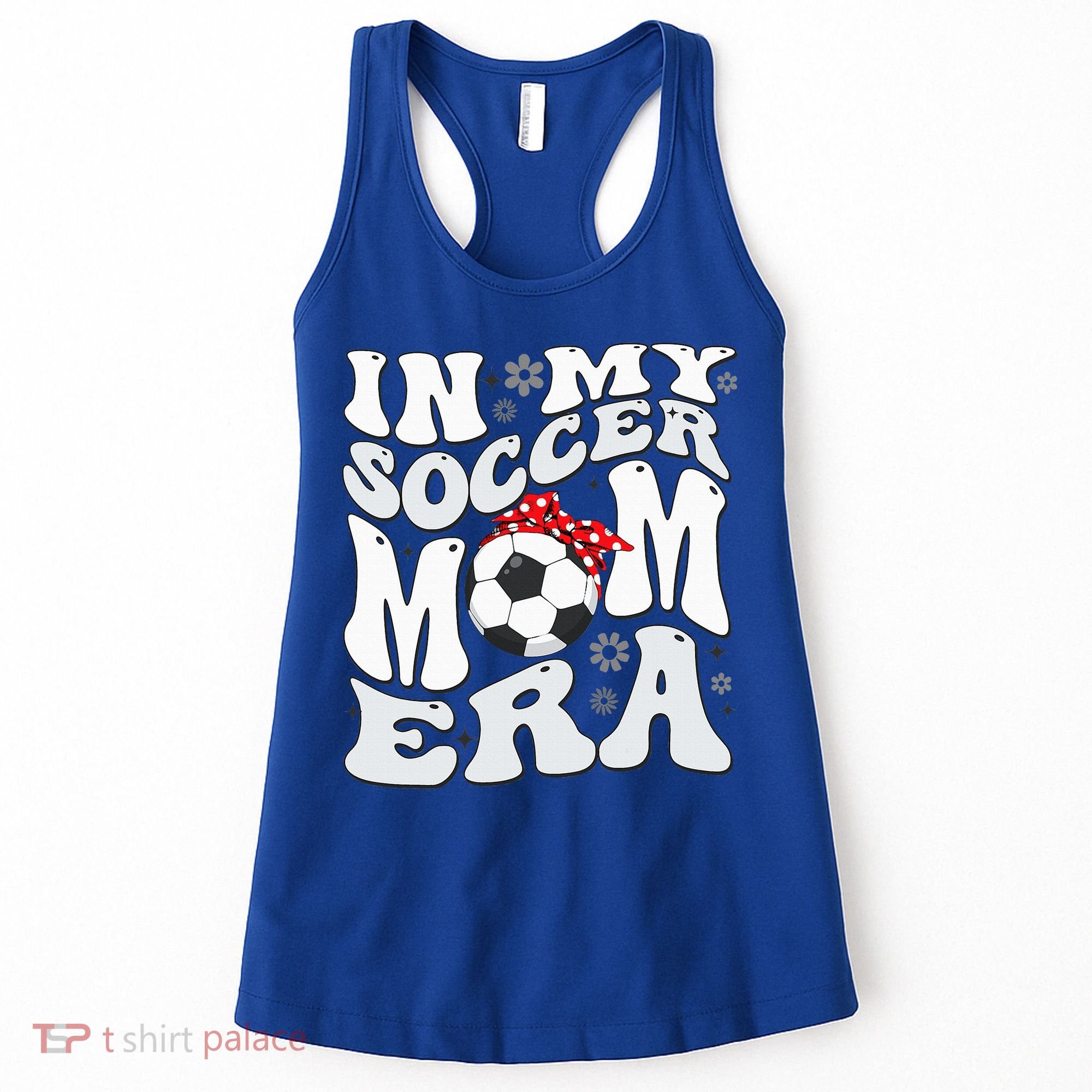 Retro In My Soccer Mom Era Mama Women's Tank Top