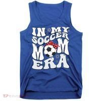 Retro In My Soccer Mom Era Mama Tank Top thumb 0