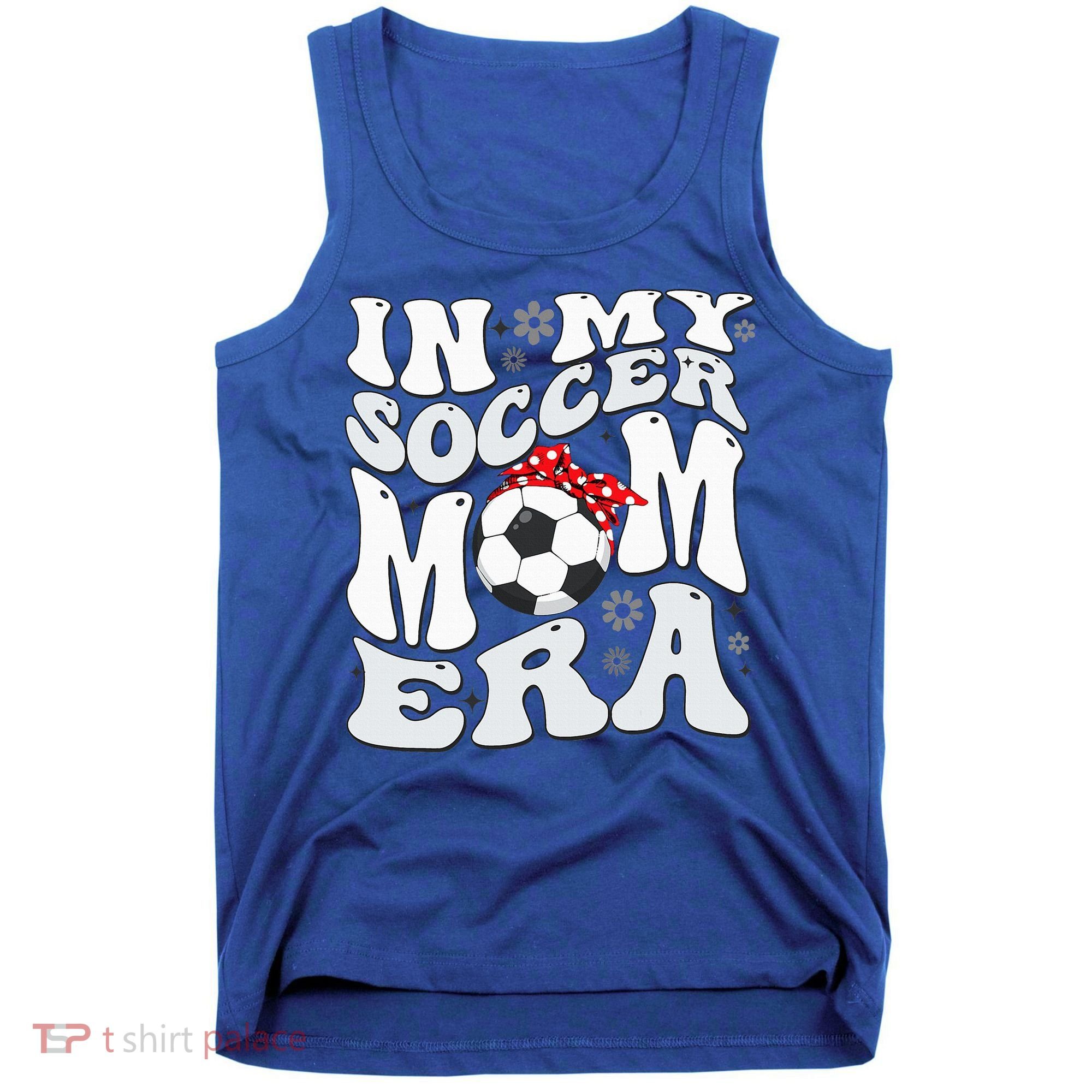 Retro In My Soccer Mom Era Mama Tank Top