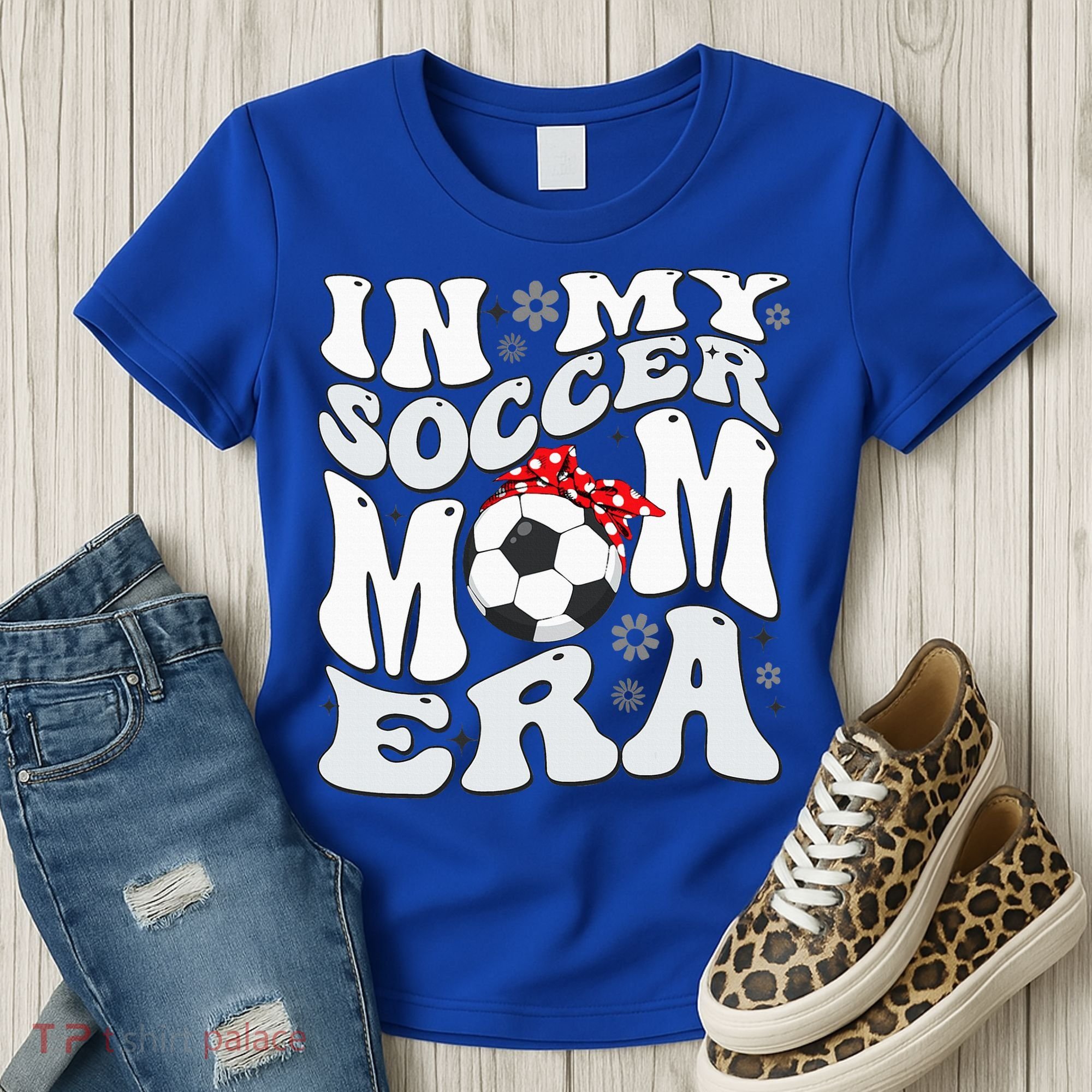 Retro In My Soccer Mom Era Mama Women's T-Shirt