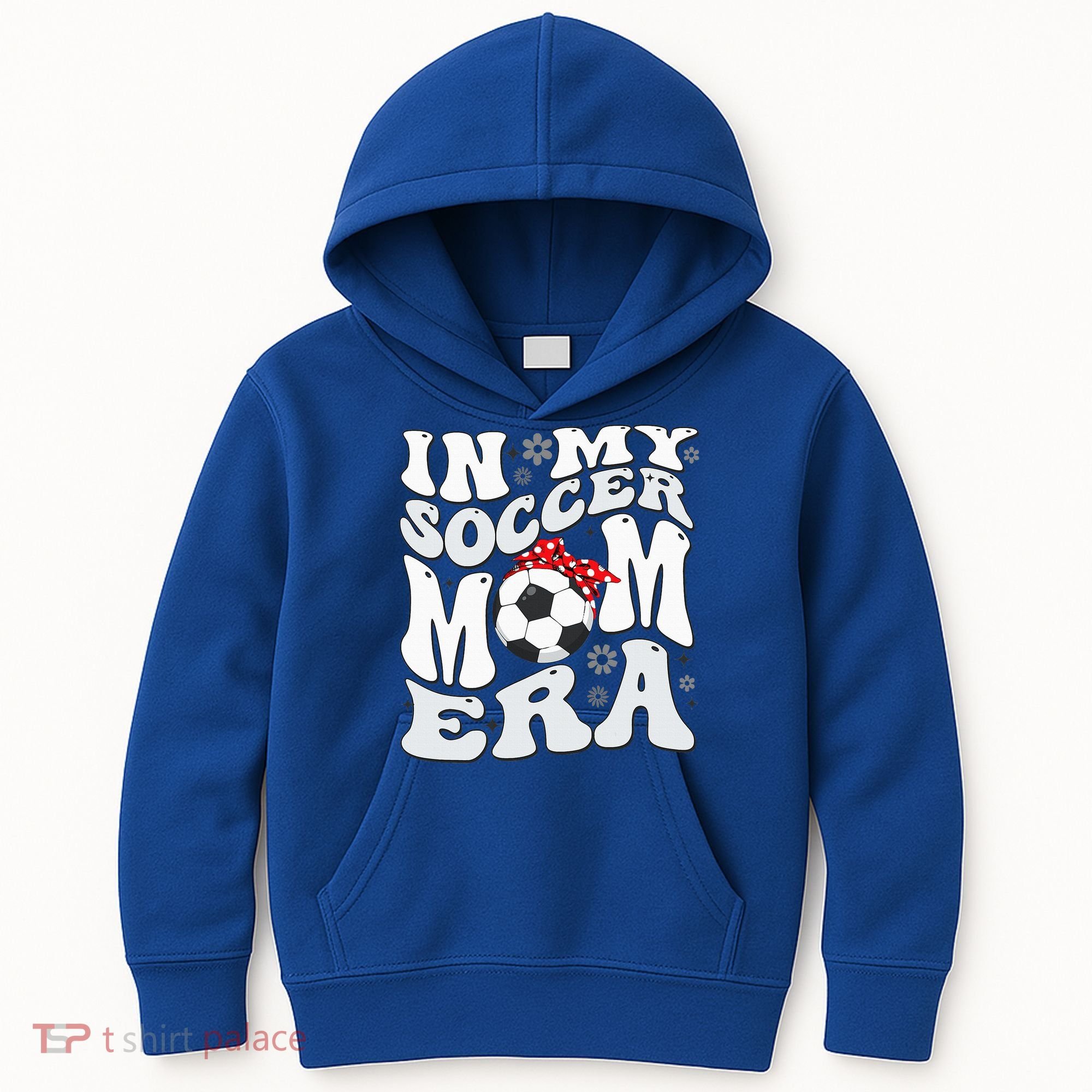 Retro In My Soccer Mom Era Mama Kids Hoodie