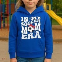 Retro In My Soccer Mom Era Mama Kids Hoodie thumb 3
