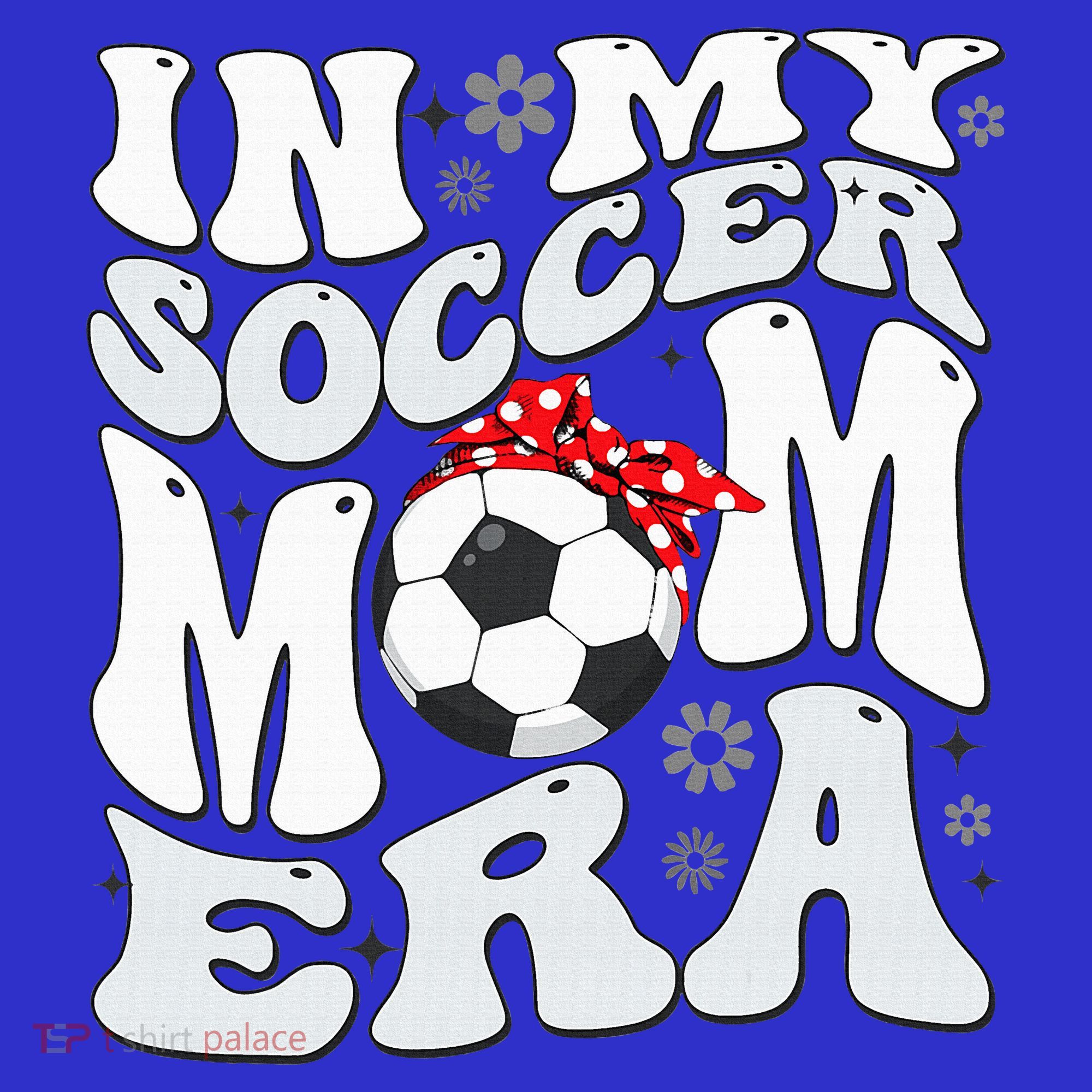 Retro In My Soccer Mom Era Mama Kids Hoodie