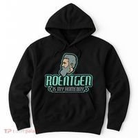 Roentgen Is My Homeboy Funny Xray Radiology Technician Hoodie thumb 0