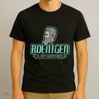 Roentgen Is My Homeboy Funny Xray Radiology Technician T-Shirt thumb 3