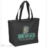 Roentgen Is My Homeboy Funny Xray Radiology Technician Tote Bag thumb 2