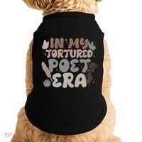 Retro In My Tortured Poet Era Doggie Tank thumb 0