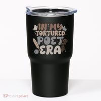 Retro In My Tortured Poet Era Tumbler thumb 0