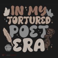 Retro In My Tortured Poet Era Mousepad thumb 1
