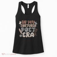 Retro In My Tortured Poet Era Women's Tank Top thumb 0