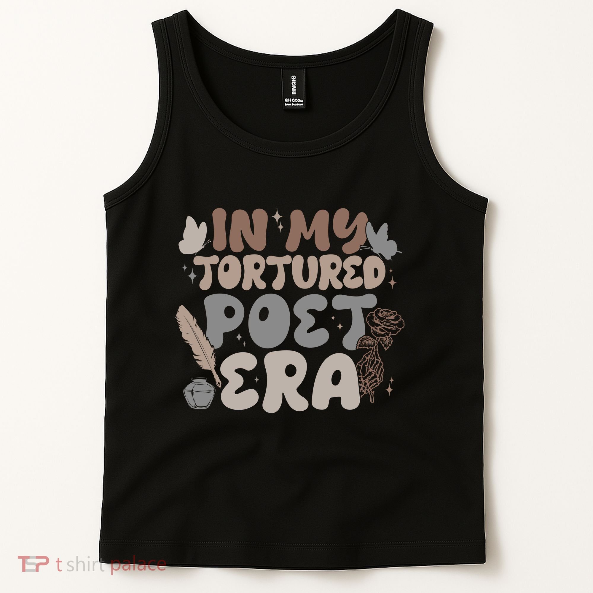 Retro In My Tortured Poet Era Tank Top