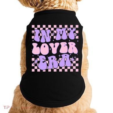 Retro In My Lover E.ra Style Groovy Funny Gift Doggie Tank