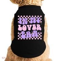 Retro In My Lover E.ra Style Groovy Funny Gift Doggie Tank thumb 0