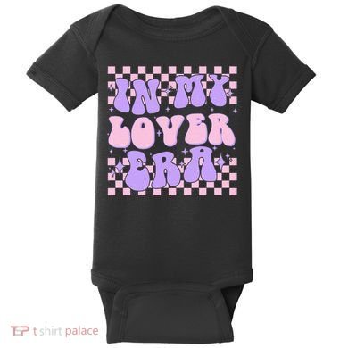 Retro In My Lover E.ra Style Groovy Funny Gift Baby Bodysuit
