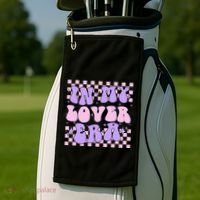 Retro In My Lover E.ra Style Groovy Funny Gift Golf Towel thumb 2