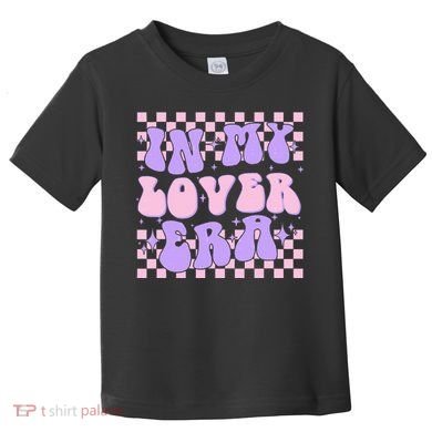 Retro In My Lover E.ra Style Groovy Funny Gift Toddler T-Shirt