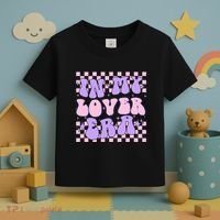 Retro In My Lover E.ra Style Groovy Funny Gift Toddler T-Shirt thumb 3