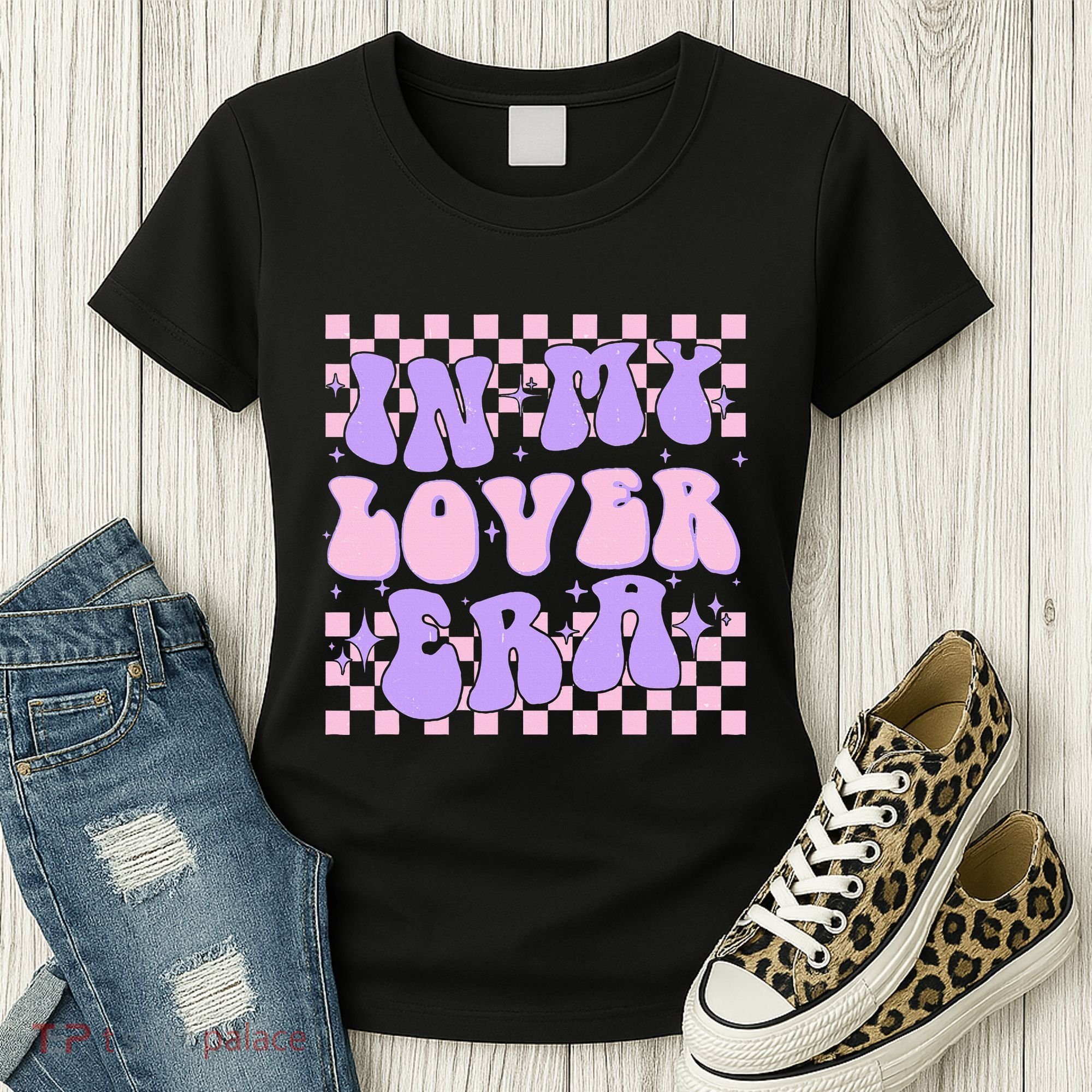 Retro In My Lover E.ra Style Groovy Funny Gift Women's T-Shirt
