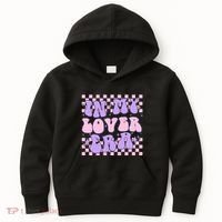 Retro In My Lover E.ra Style Groovy Funny Gift Kids Hoodie thumb 0