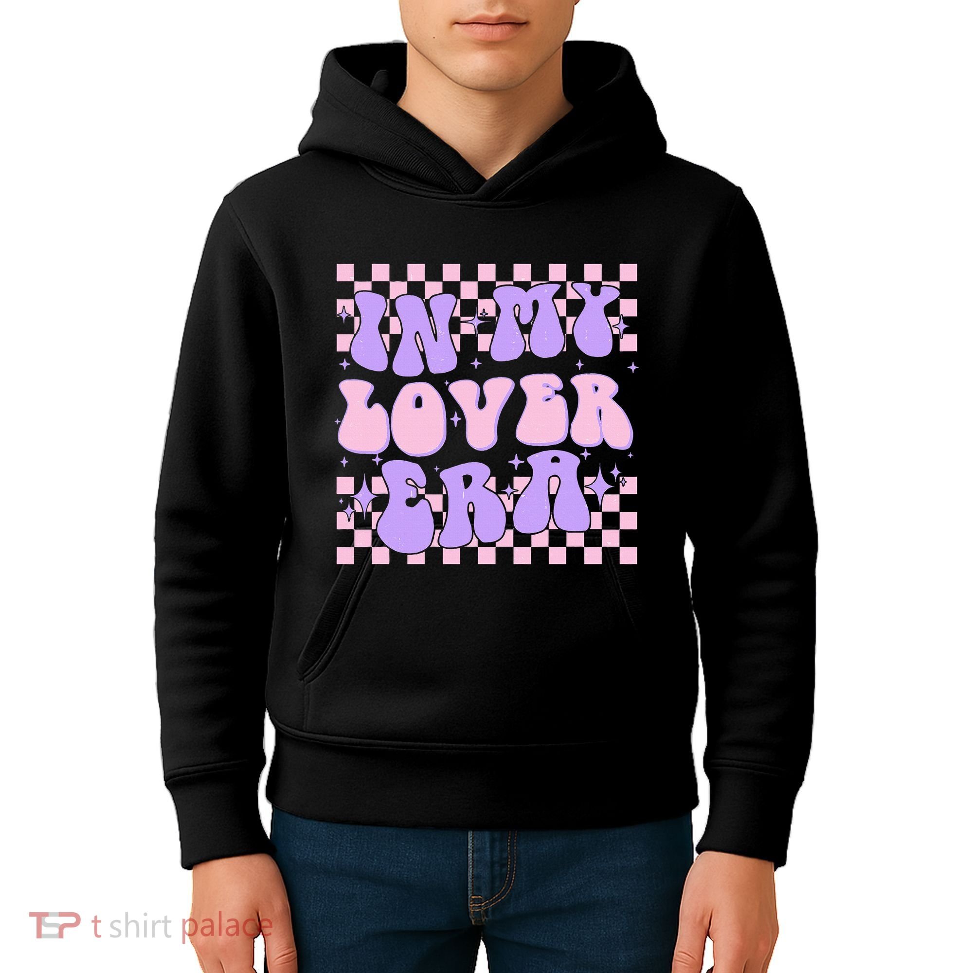 Retro In My Lover E.ra Style Groovy Funny Gift Kids Hoodie