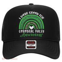 Rainbow In March We Wear Green Cerebral Palsy Awareness Hat thumb 0