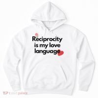 Reciprocity Is My Love Language Flower Red Heart Hoodie thumb 0