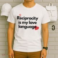 Reciprocity Is My Love Language Flower Red Heart T-Shirt thumb 6