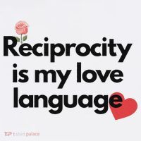 Reciprocity Is My Love Language Flower Red Heart Women's Hoodie thumb 2
