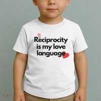 Reciprocity Is My Love Language Flower Red Heart Toddler T-Shirt thumb 2