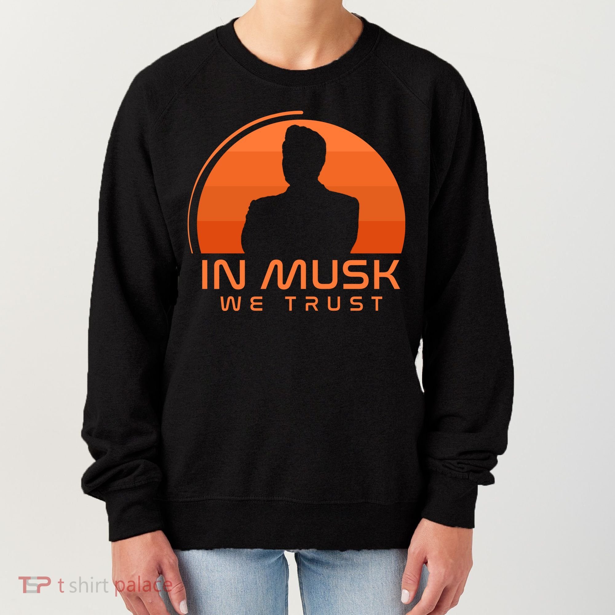 Retro In Musk We Trust Women's Sweatshirt